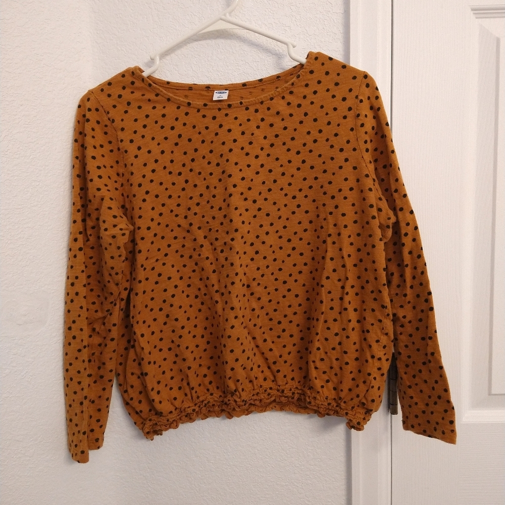 Rust + Dots Old Navy Cinched Tee